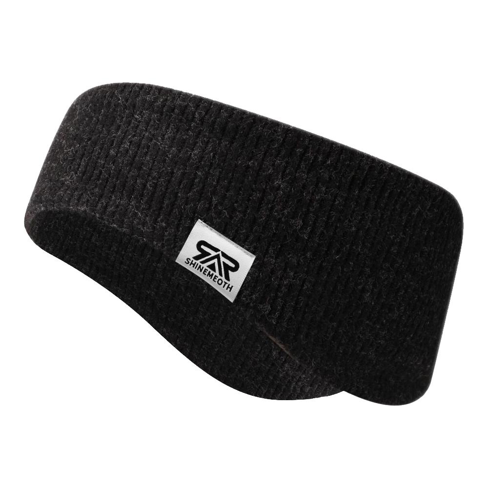 

Зимние утеплители для ушей, теплые эластичные трикотажные спортивные повязки на голову, флисовые наушники для фитнеса для мужчин - 1 шт.