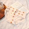 Female Spring and Autumn Bear Pure Cotton Comfortable Lace Edge Cute Student Underwear