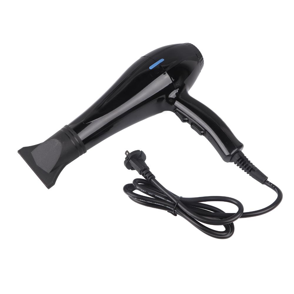 Black Color Negative Ionic Hair Dryer Professional Quick Drying Hair Dryer  Home Use