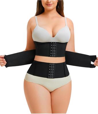 Women Plus Size Waist Cincher Trainer Adjustable Belt for Weight Loss Body Shaping Wrap with Breathable Feature Support