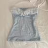 2025 Summer New Niche Design Sweet Style Lace Trim Sleeveless Tube Top for Women