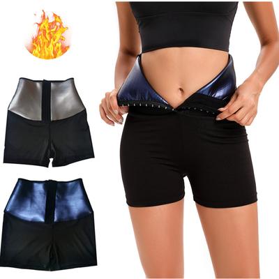 Sauna Shorts for Women High Waisted Slimming Shorts Compression Hot Thermo Workout Leggings Waist Trainer Body Shaper