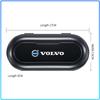 1Pcs Car Sun Visor Glasses Storage Box Holder Organizer Accessories Caps For Volvo 240 C70 S40 S50 S60 S70 S80 S90 V40 V50 V60 V90 XC40 XC60 XC90 Vnl