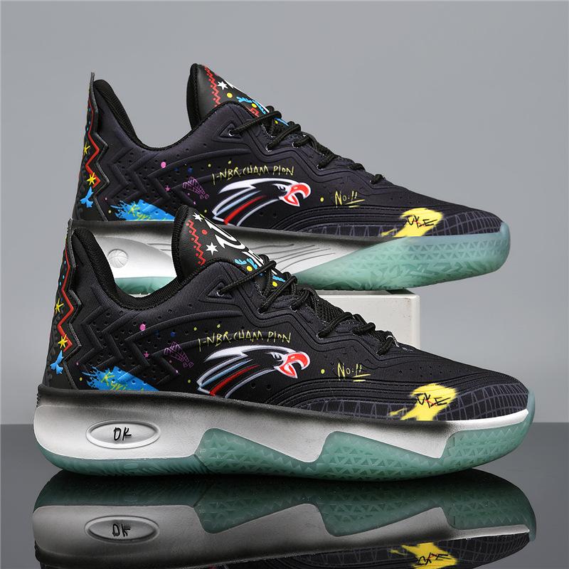 

2025 new basketball shoes, youth actual sports shoes, sports shoes, primary and secondary school students, youth outdoor sports shoes 45
