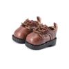 Pretend Play Obitsu11 Shoes Dress Up Cowhide Dolls Shoes Doll Leather Boots  Doll Accessories