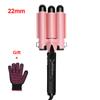 2022 New Wand Curling Iron Hair Curler Triple Barrels Ceramic Hair Curling Iron Professional Hair Waver Tongs Styler Tools