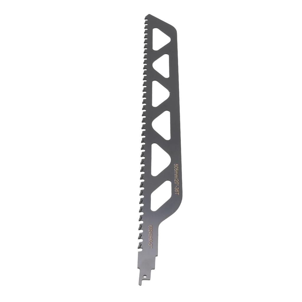 Reciprocating Saw Blade Black Color Cemented Carbide Brick Cutting Recip Saw Blade for Construction 20 Inch