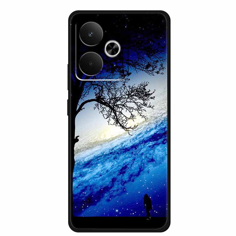 For Realme GT7 GT 7T Phone Case 7 T Bag Black Silicone Soft Back Cover Case For Realme 14 4G 15 Pro Cases Coque Protective Shell