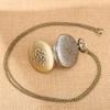 Vintage Bronze Celtic Knot Pocket Watch Quartz Movement Retro Necklace Watch Unique Gift for Lovers of Irish & Celtic Culture