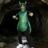Grønn Bille Kostyme Bille Jumpsuits Cap Insekt Halloween Kostymer for Cosplay Utkledning Fest