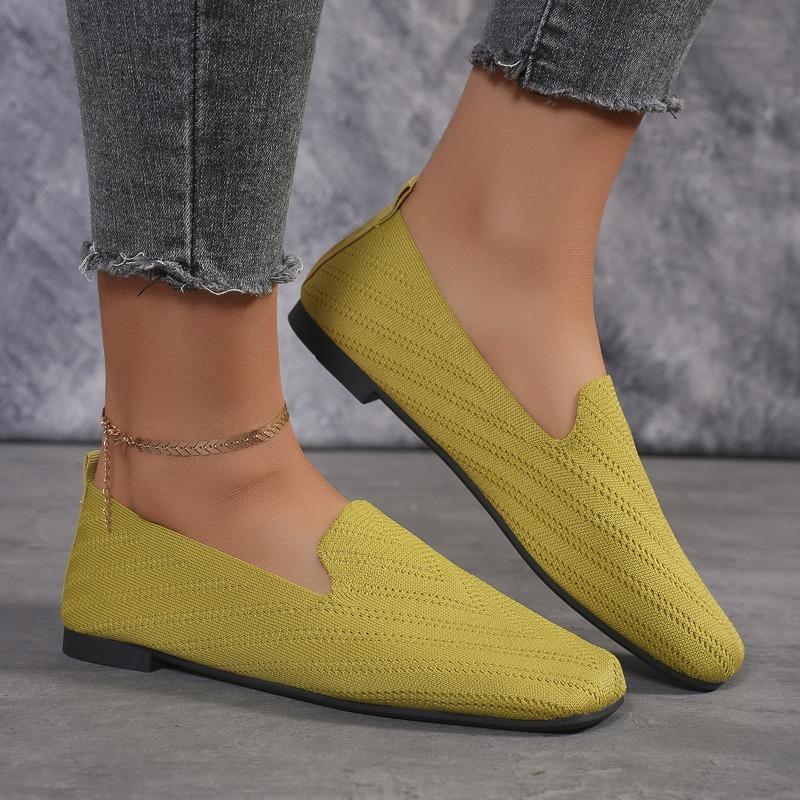Fashion European and American Single Shoes 2024 New Simple Solid Color One Foot Shallow Mouth Daily Single Shoes for Women Zapatos Mujer