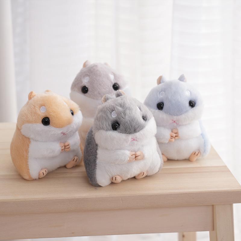 Hamster Plush Keychain Toy - Keyring & Bag Charm