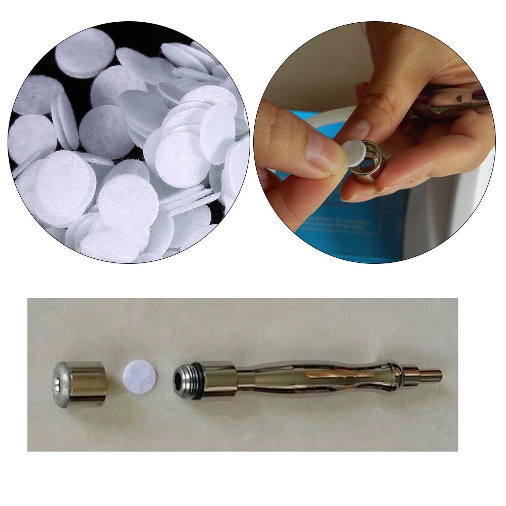 7 Sizes 100pcs New Cotton Filter Round Filtering Pads For Blackhead Removal Beauty Machine