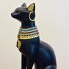 Creative Egyptian Lucky Cat Resin Ornament for Home Decor