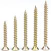 Color-Plated Zinc Wood Screws and Carpentry Nails Set