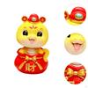 Chinese Year Snake Statue Ornament Souvenir Gift for Friends Artwork Feng Shui Figurine