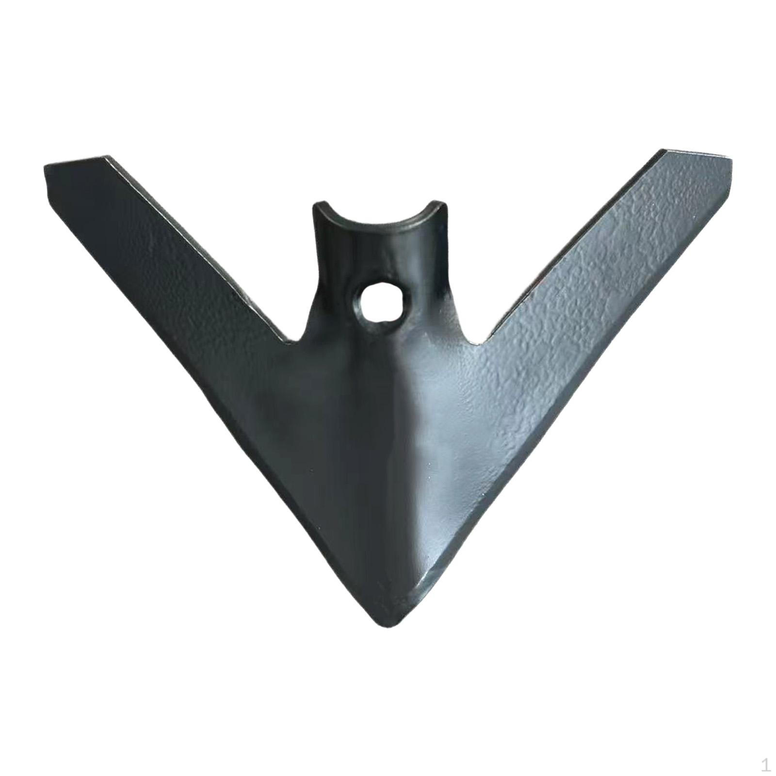 

Cultivator Plow Spade Tine Attachment Steel Wear Resistant Sturdy Professional Part Weeding Tool