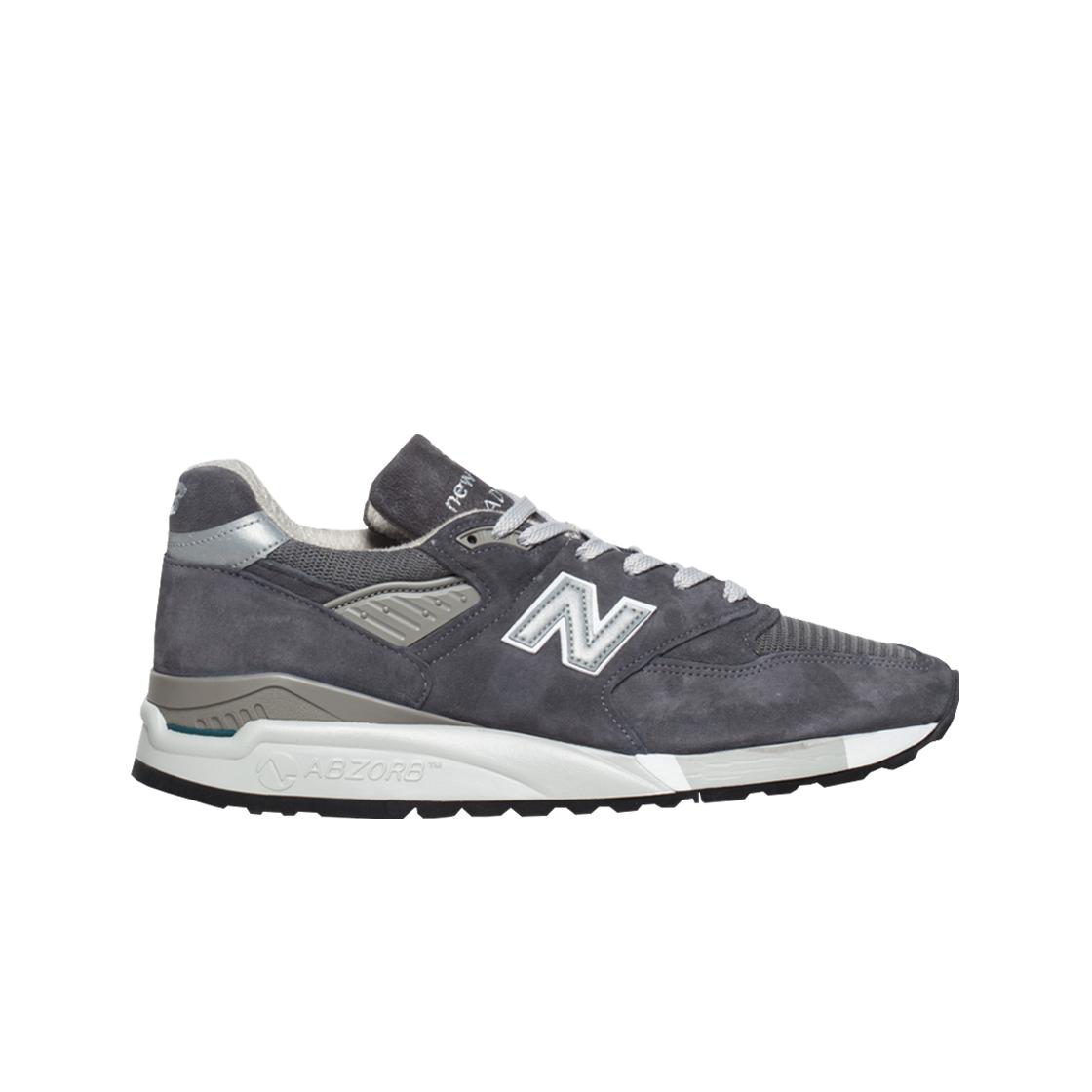 

New Balance 998 Made In Usa Grey White 265