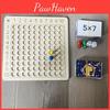 Wooden Multiplication Table Educational Puzzle For Kids Learning Math Skills