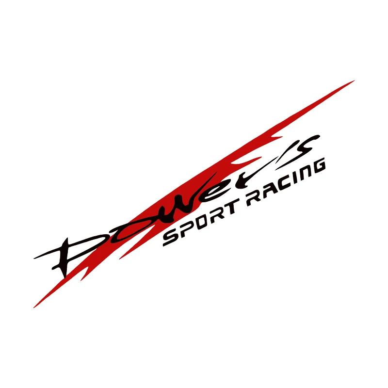 30X5.5CM Racing Development Car Sticker Stylish Power's Racing Development Sports Sticker Car Reflective Waterproof Decal