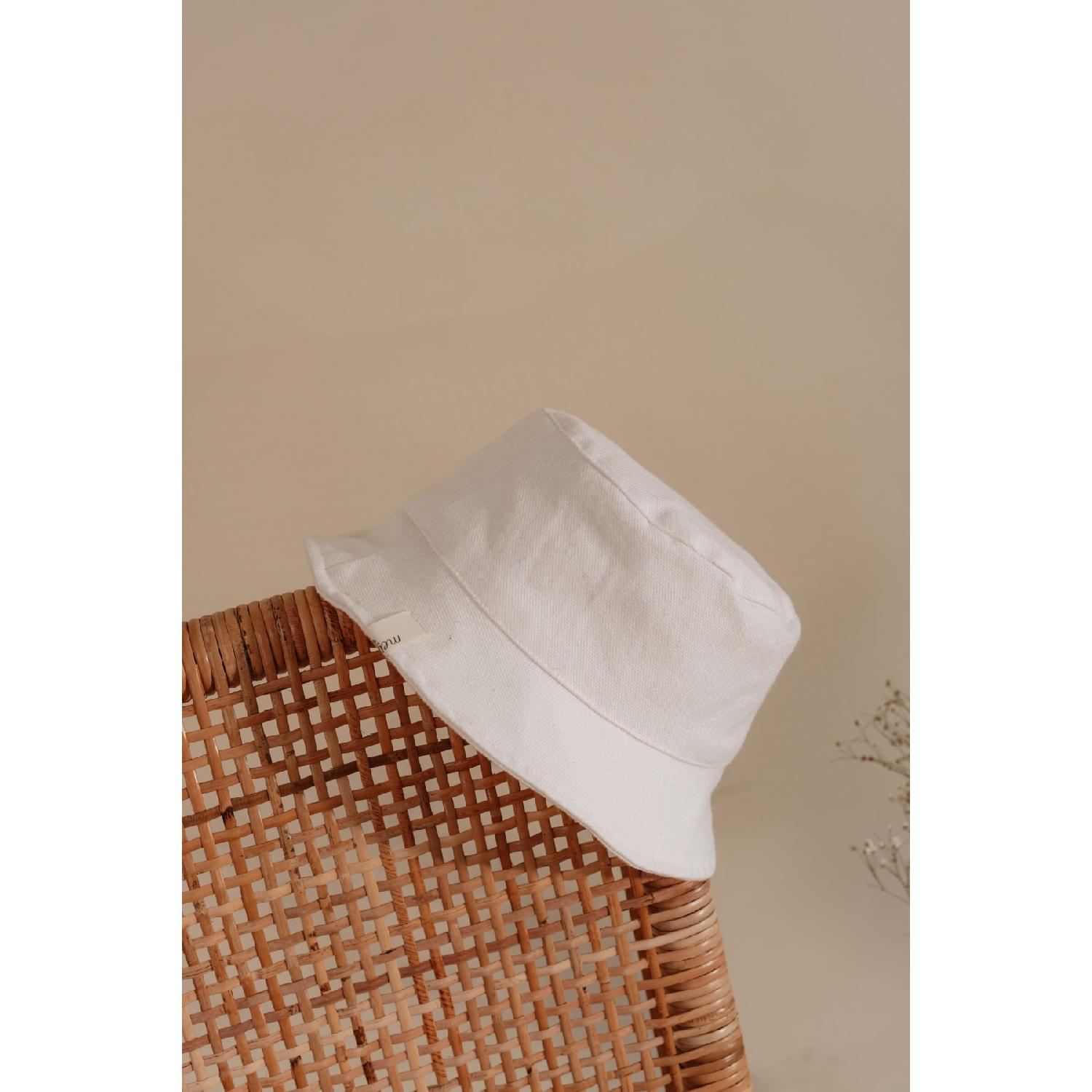 

Canvas Bucket Hat Adult Off-white Standart белый