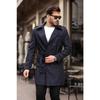 Men's Premium Epaulette Trench Coat Topcoat