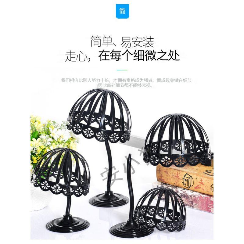 

Wig Three-Dimensional Bracket Hair Cover Support Frame Holder Wig Accessories Wig Bracket Portable Mannequin Head Bracket Default