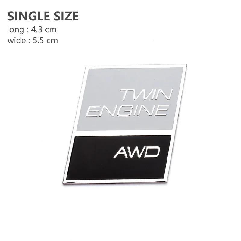 1Pc 3D Aluminium Thin Car Side Fender Rear Trunk Emblem Badge Sticker for XC60 XC90 XC40 V40 V60 V90 S60 S90