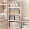 Closet Organizer with Lid Clothes Storage Organizer Dustproof Clothes Organizer Multi-layer Storage Rack for Bedroom