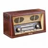 Decor Nostalgic Iron Decorative Radio with Speaker Grille for Rods
