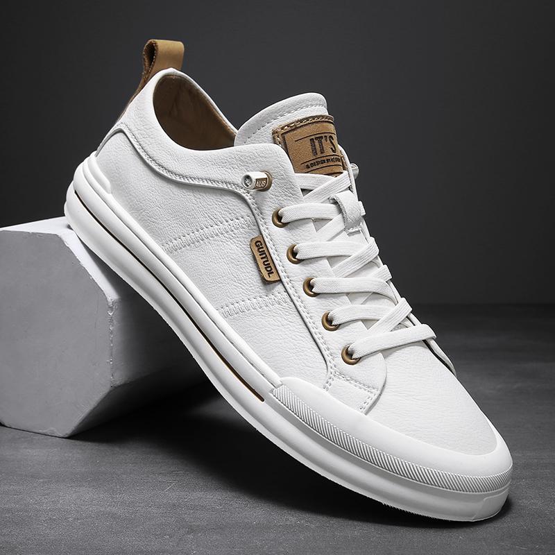 New autumn and winter board shoes casual leather shoes little white tide shoes