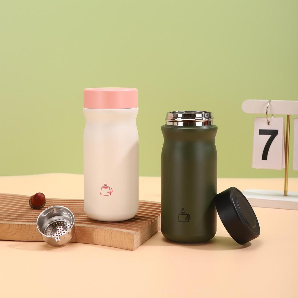 Creative 316 Stainless Steel Thermos Cup Student Portable Small Pocket Cup Car Outdoor Small Fresh Children's Water Cup
