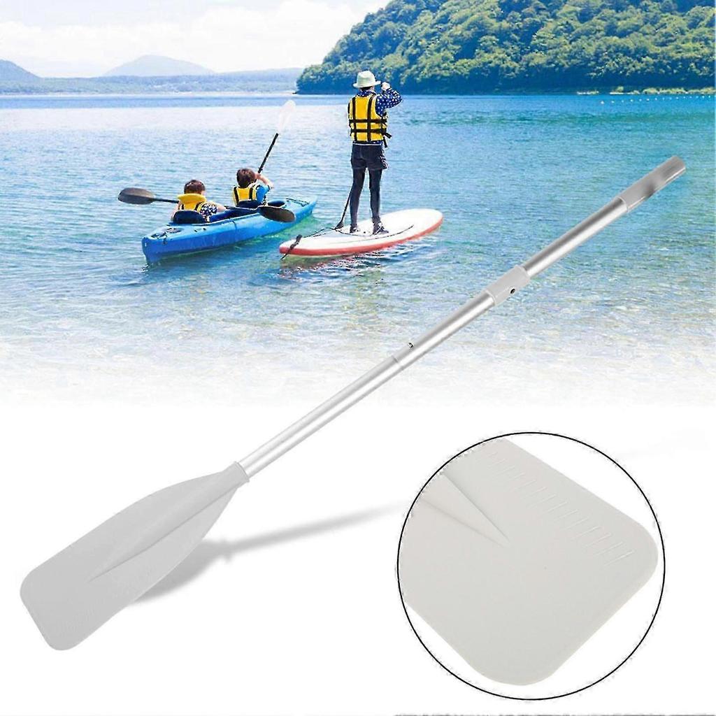 Paddle Boat,  2pcs Paddle with 2Pcs Rod Set Paddle Inflatable, High Toughness Inflatable Boat Dinghy Canoe Water Marine Sports Aluminium Alloy Oars