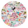 100 English Phrases Graffiti Stickers Computer Mobile Phone Suitcase Decoration Stickers Waterproof Creative Stationery Stickers