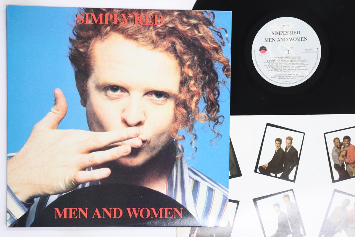 Виниловая пластинка SIMPLY RED  Мужчины и женщины 9607271 ELEKTRA 1987 США Рок Б/у