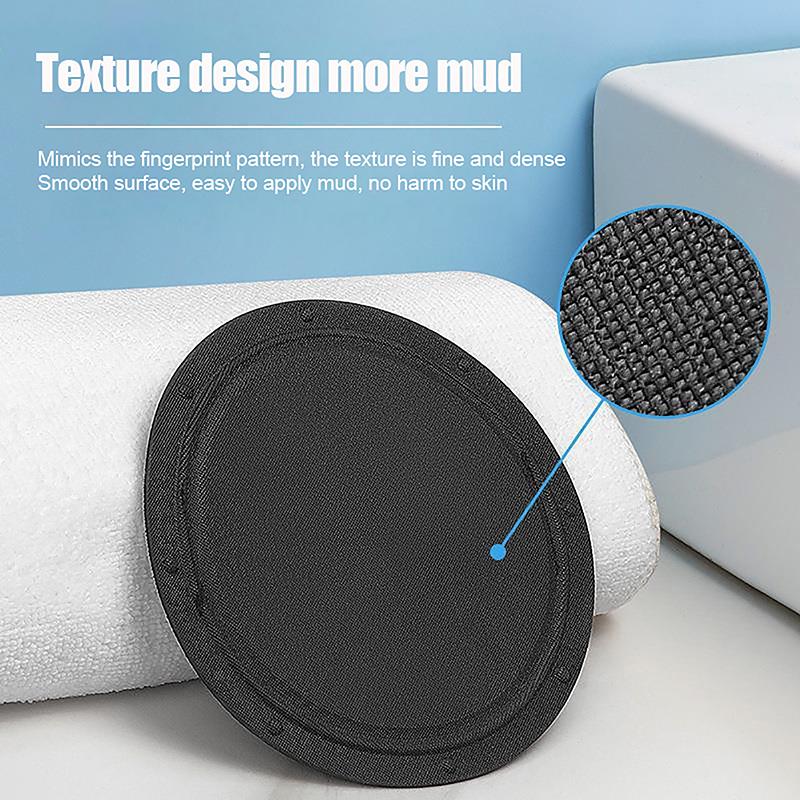 Black Body Exfoliating Bath Scrubbing Shower Brush Dead Skin Remover Bathing Tools Circular Painless Bath Towel Pva Material