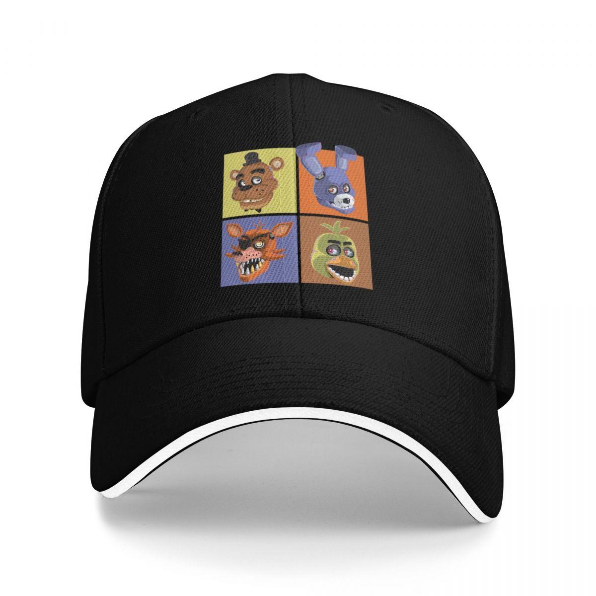 Baseball Caps FNAF 2026 Casquette Unisex Outdoor Spring Caps One Size