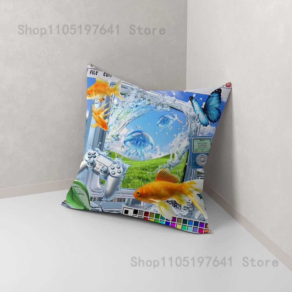 

D-Drake ovo owls Pillow Case Cushion Cover Home Decor Birthday Gift Pillowcover 12x12Inch