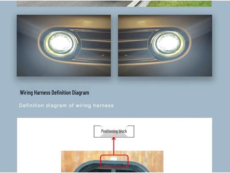 LED Dual-Lens Headlights for Toyota Coaster, JAC Bosston, Jinlv, Jiangling