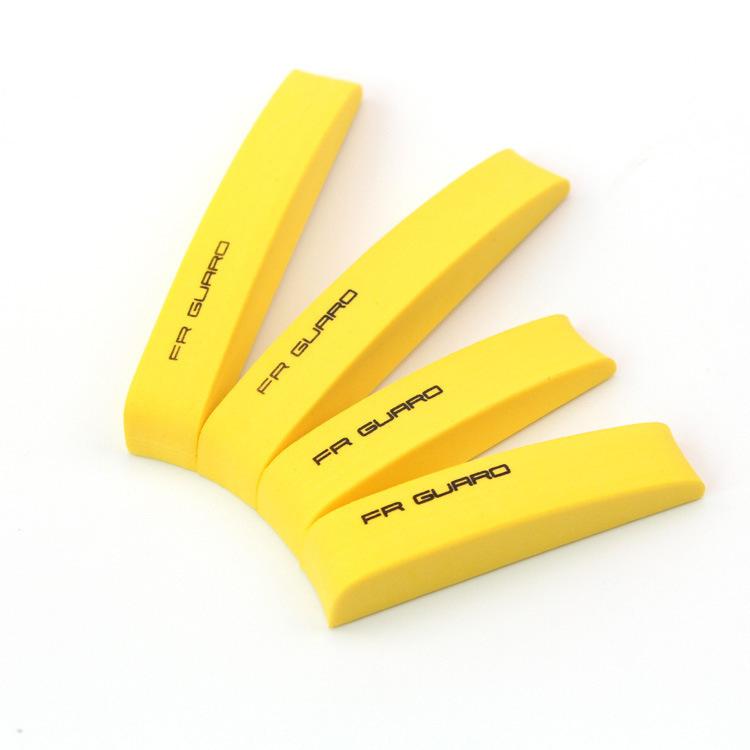 4Pcs Auto Door Edge Protection Car Decoration 4Pcs Car Door Protector Guard Strip Scratch Protector Car Rubber Bumper Stickers Interior Mirrors 6