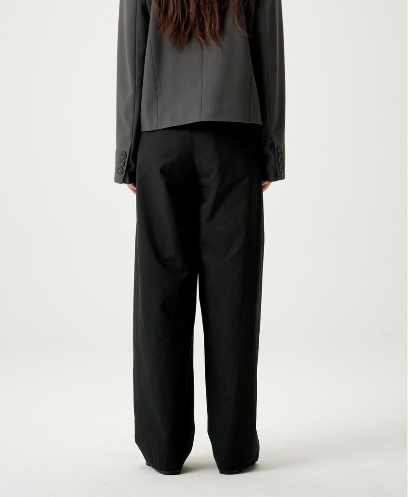 Linte Curved Slacks Black