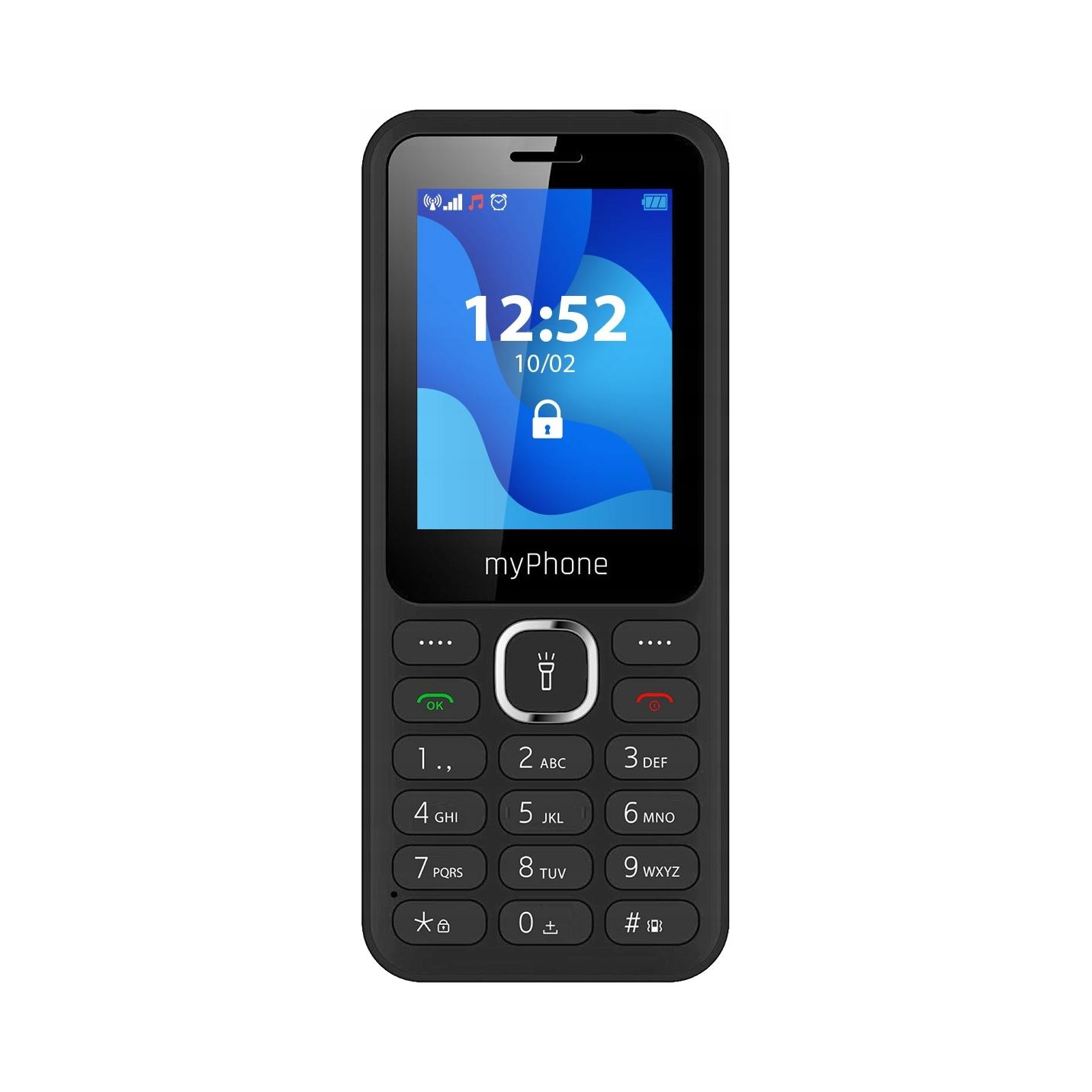 Myphone Noir Téléphone Série 6320 Simple D'utilisation Avec Lampe Torche Appareil Photo - Image 4