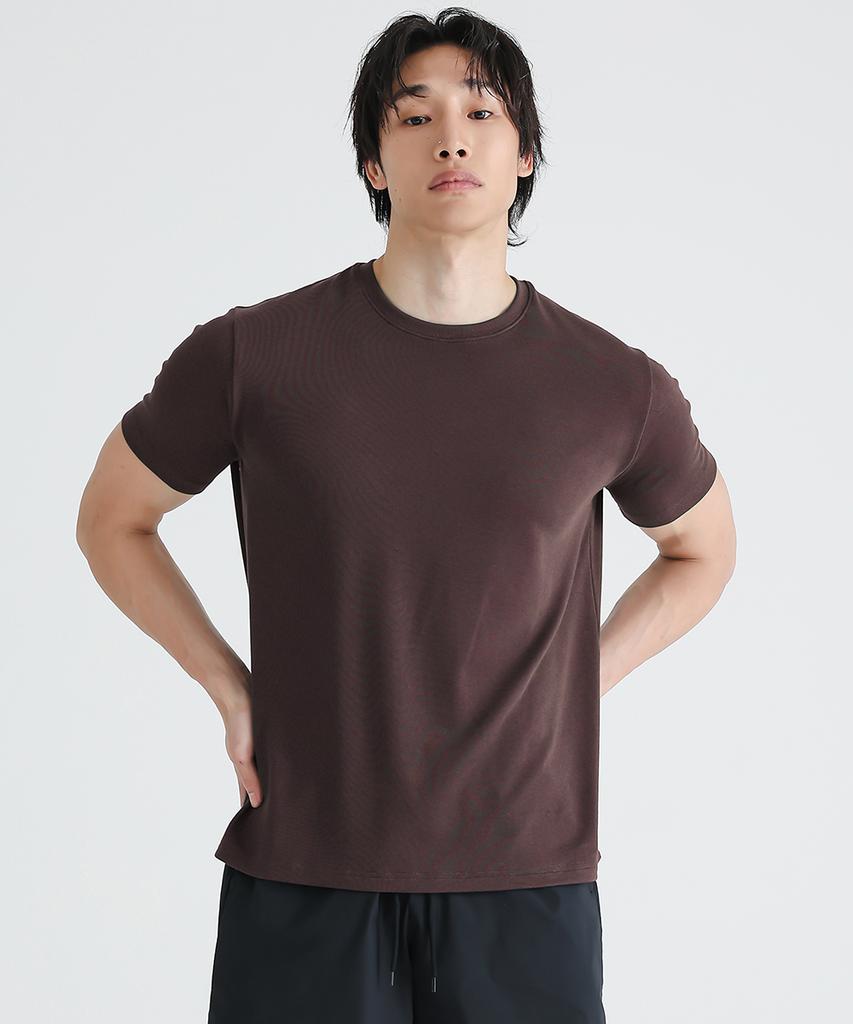 Moldeun [2Pack] Classic Muscle Fit Plain T-Shirt (Type A)