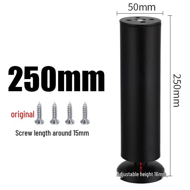 Adjustable Stainless Steel Furniture Legs for Tables, Cabinets, and Sofas