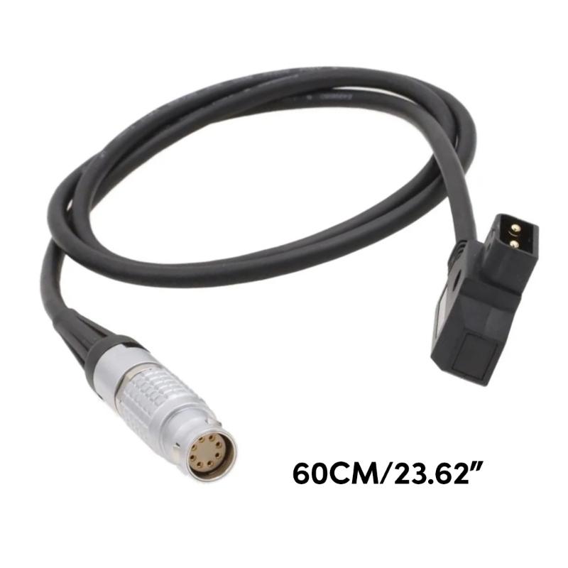 D Tap to 2B 8 Pin Female Power Cable for  Amira LF Camera Battery Conversion Cable Accessories 60cm