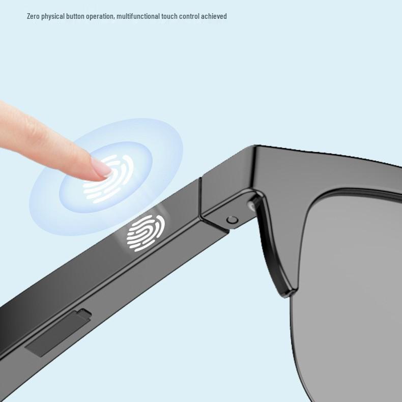 F06 Bluetooth Sunglasses with Headphones - Lightweight, Pure Sound, Shading, Sports & Leisure.