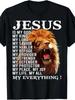 Ewhlion Christlicher Jesus Ist Mein Gott König, Herr Und Erlöser T-Shirt
