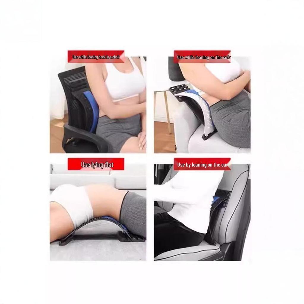 Lumbar and Cervical Spine Massager and Support Tool