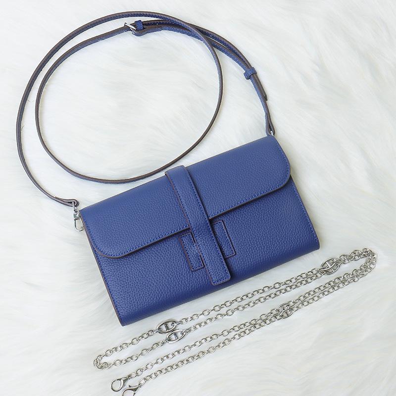 Pierwsza warstwa skóry bydlęcej długi damski portfel nowy świński nosek wielofunkcyjna torebka skórzany portfel