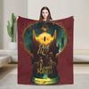 L-Lords Of The R-Rings Plush Blanket Students Flannel Bedding Throws For Living Room Super Warm Design Quality Bedspread Gift
